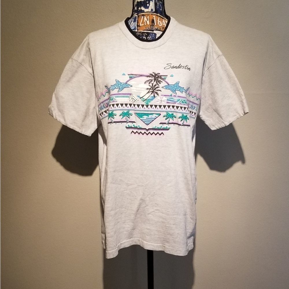 VINTAGE EARLY 90S FLORIDA T SHIRT LARGE. B10